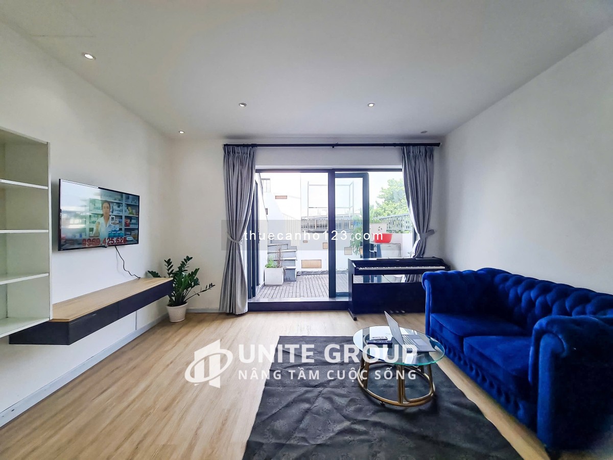 Căn hộ full nội thất có ban công ngay giữa trung tâm Tân Bình gần sân bay TSN