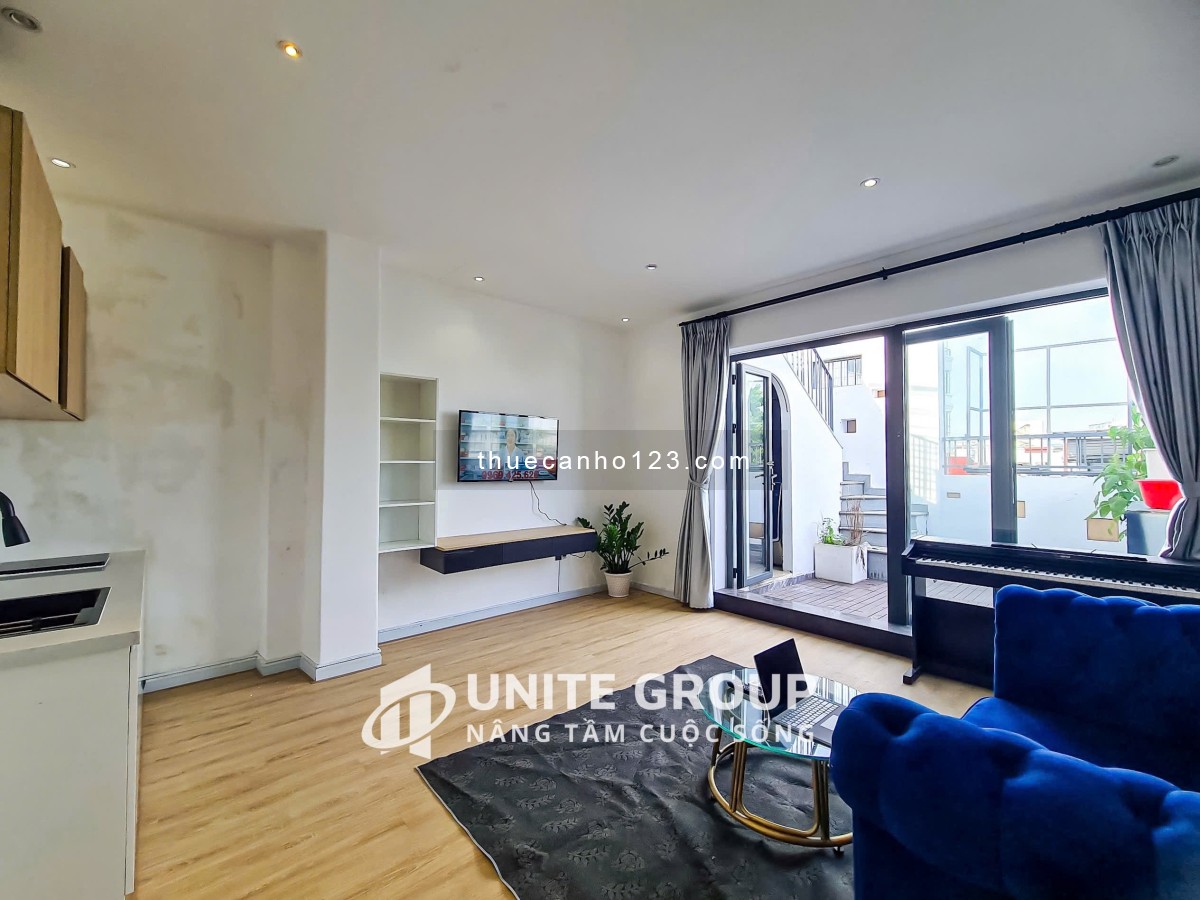 Căn hộ full nội thất có ban công ngay giữa trung tâm Tân Bình gần sân bay TSN