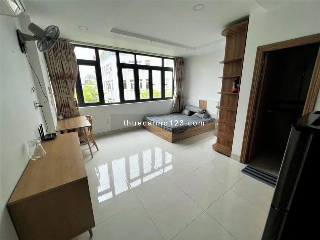 Phòng studio cửa sổ thoáng đối diện đh tdtu, full nội thất nhà mới siêu đẹp