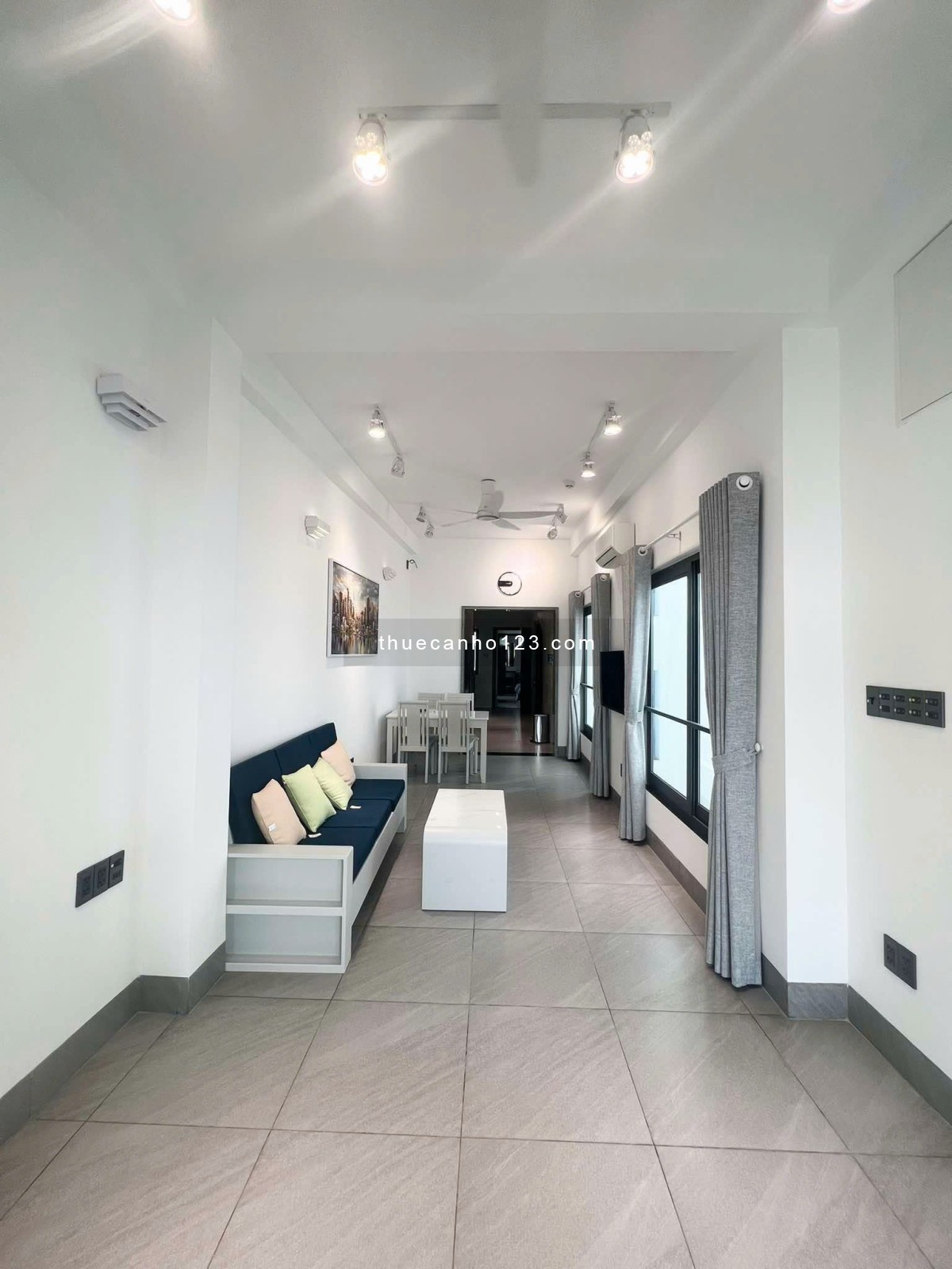 Chung cư Satra Eximland, Phú Nhuận: 110m2, 3p ngủ, 2wc, NT, 22tr/tháng