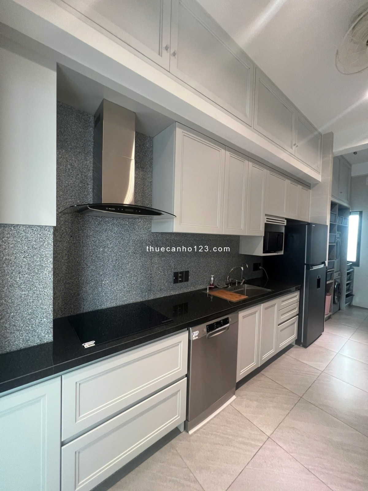 Chung cư Satra Eximland, Phú Nhuận: 110m2, 3p ngủ, 2wc, NT, 22tr/tháng