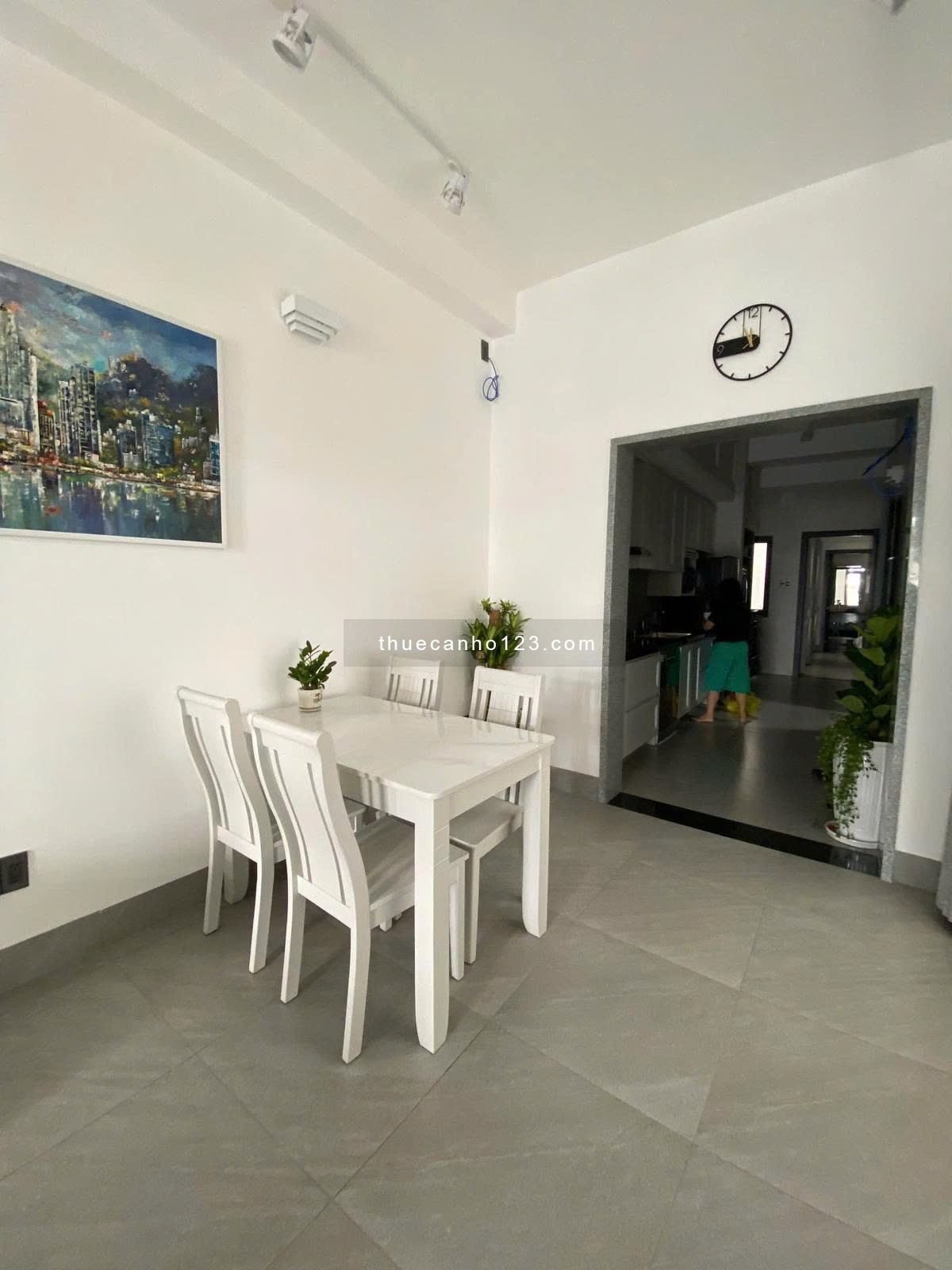 Chung cư Satra Eximland, Phú Nhuận: 110m2, 3p ngủ, 2wc, NT, 22tr/tháng