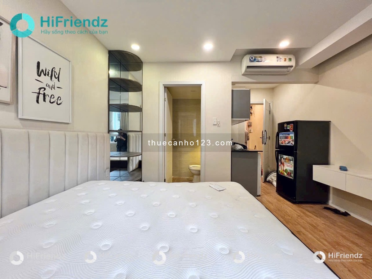 Căn hộ full nội thất có cửa số lấy ánh sáng tự nhiên ngay giữa trung tâm Tân Bình