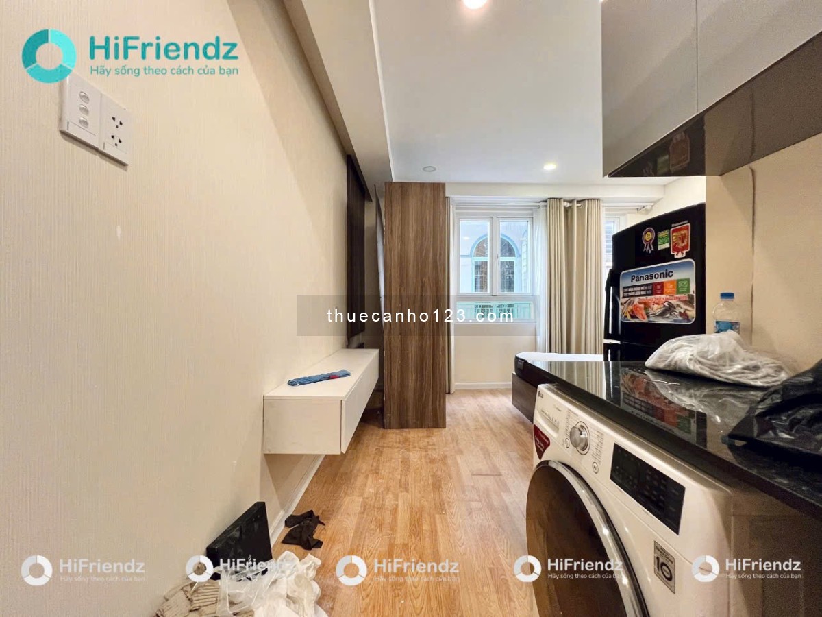 Căn hộ full nội thất có cửa số lấy ánh sáng tự nhiên ngay giữa trung tâm Tân Bình