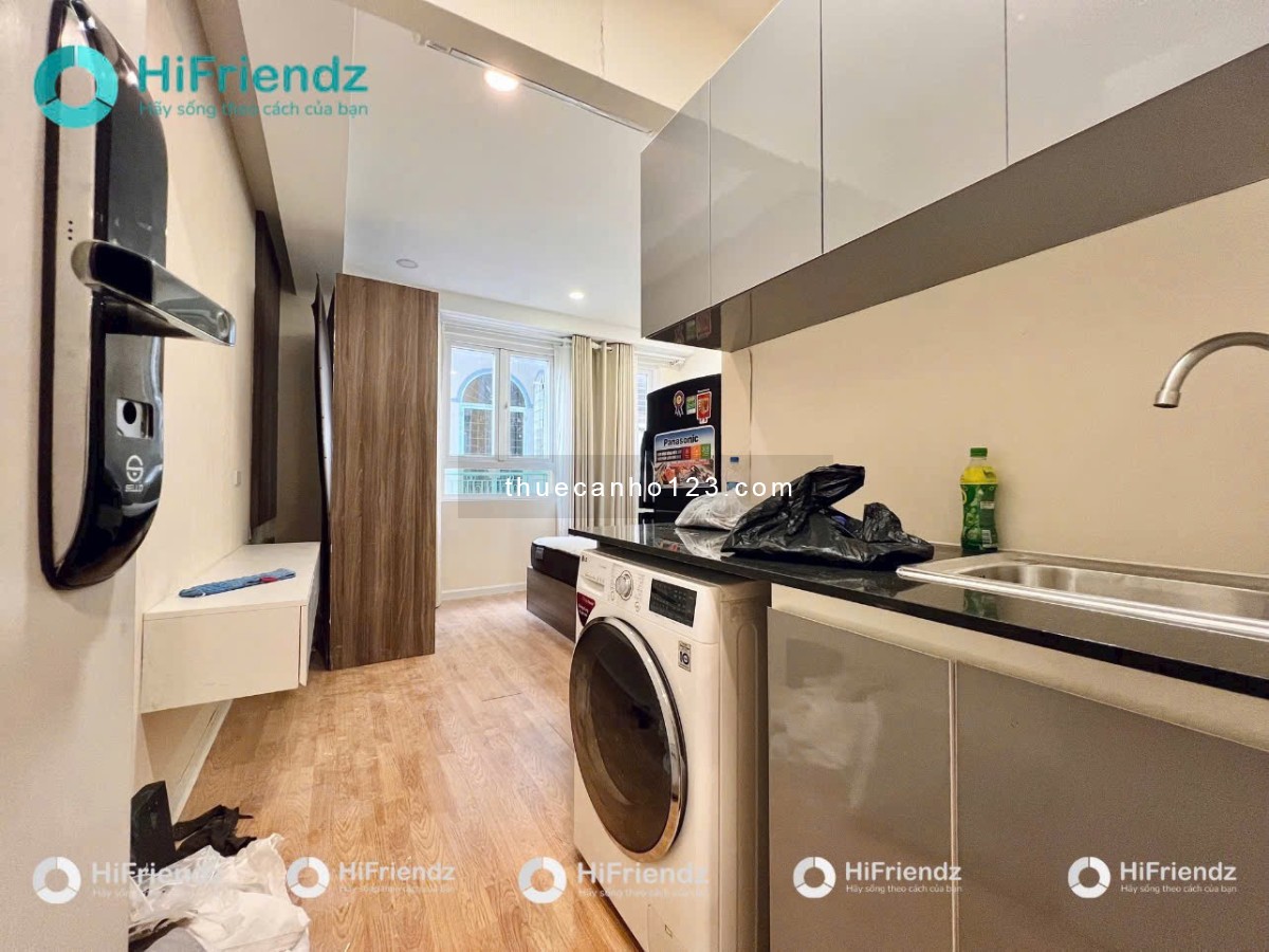 Căn hộ full nội thất có cửa số lấy ánh sáng tự nhiên ngay giữa trung tâm Tân Bình