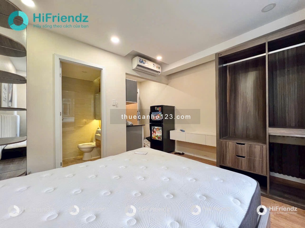 Căn hộ full nội thất có cửa số lấy ánh sáng tự nhiên ngay giữa trung tâm Tân Bình