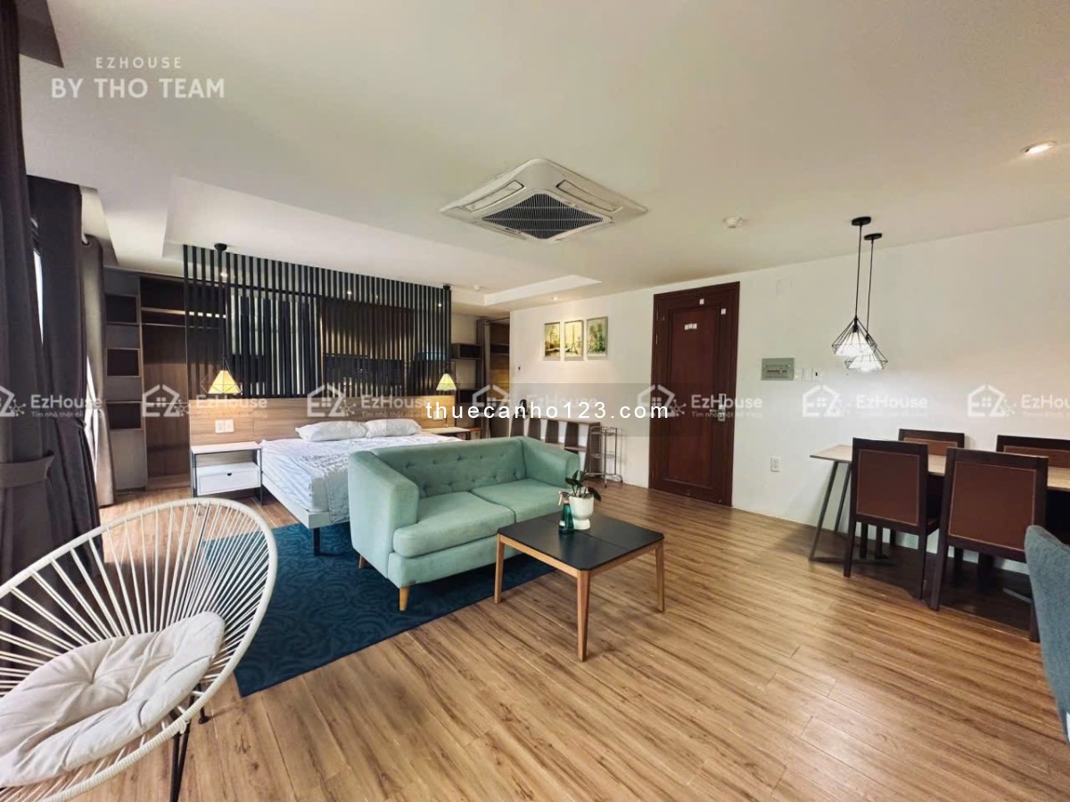 Căn hộ full nội thất có view kính lấy ánh sáng tự nhiên siêu xịn xò ngay giữa trung tâm Tân Bình