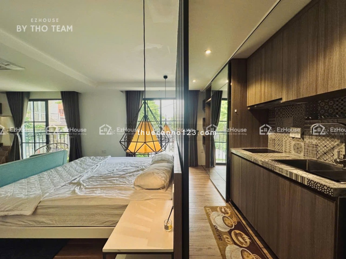 Căn hộ full nội thất có view kính lấy ánh sáng tự nhiên siêu xịn xò ngay giữa trung tâm Tân Bình