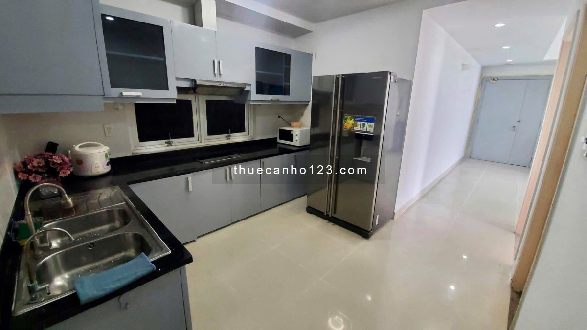 C/c Satra Eximland,Phan Đăng Lưu,Phú Nhuận: 92m2, 2p ngủ, NTCC, 17tr/th