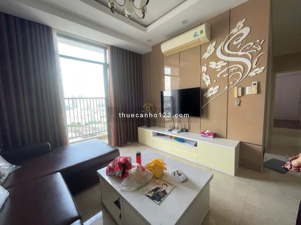 Chung cư Satra, Phan Đăng Lưu, Phú Nhuận, 93m2, 2PN, Nội thất, 16tr5/th.