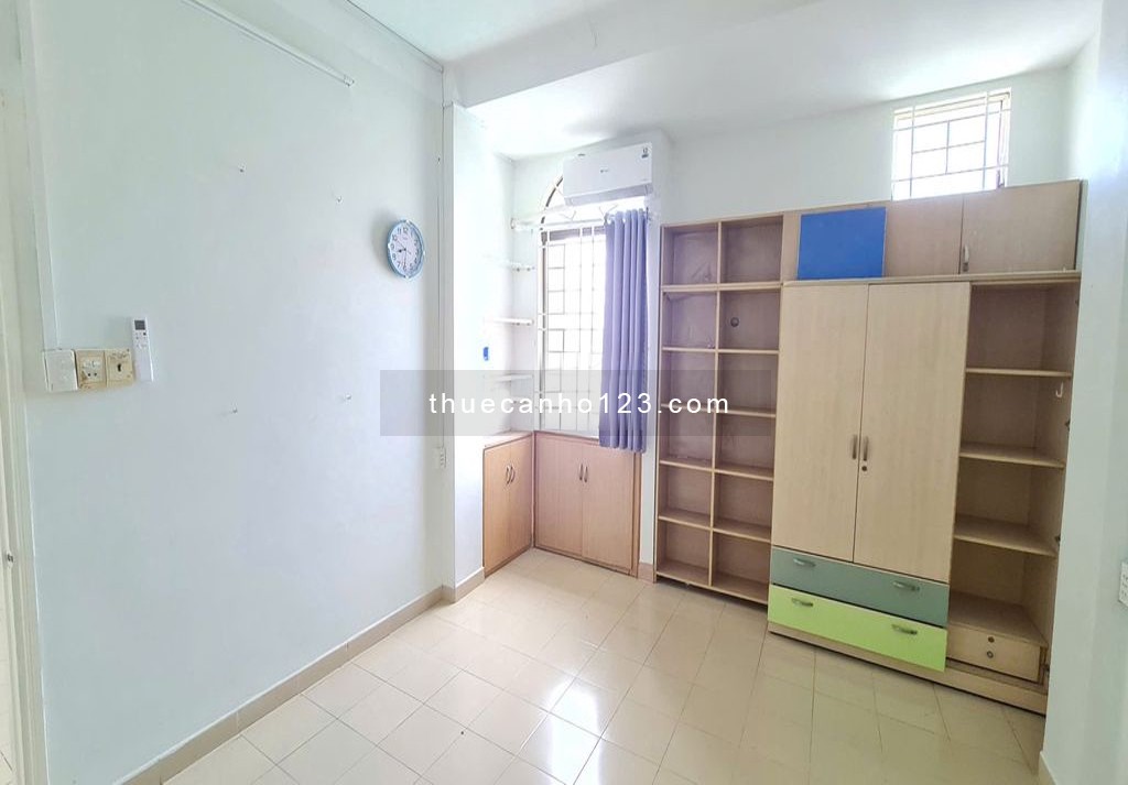 Chung Cư Cây Mai 50m2, 1 phòng khách, 1 phòng ngủ, 1WC, có máy lạnh, thang máy lên xuống 7.5tr/tháng