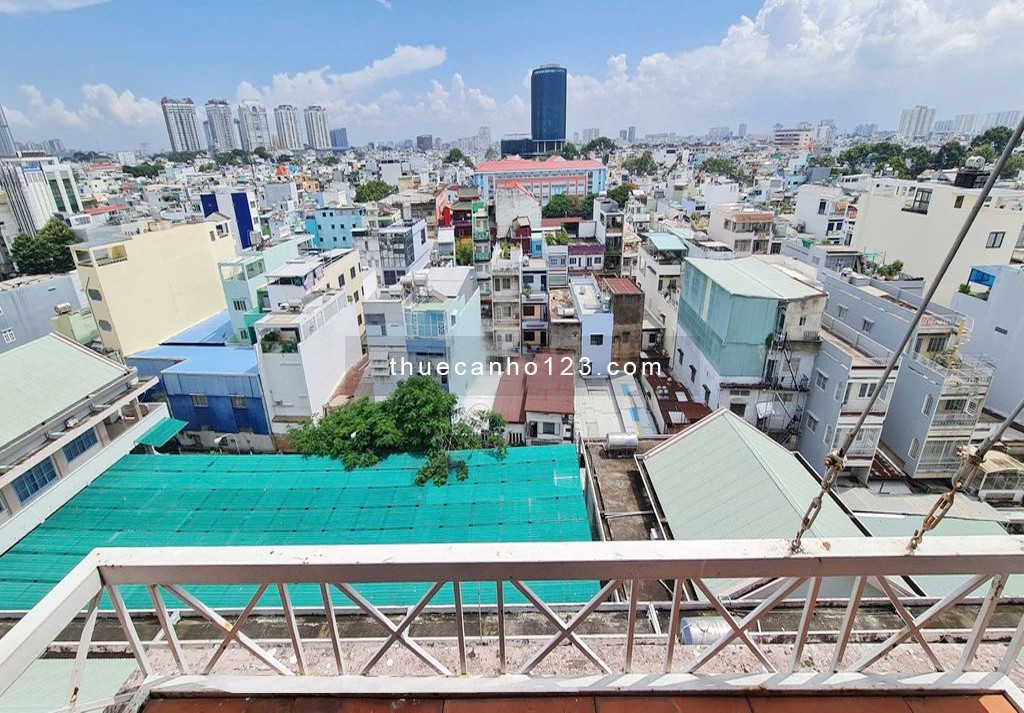 Chung Cư Cây Mai 50m2, 1 phòng khách, 1 phòng ngủ, 1WC, có máy lạnh, thang máy lên xuống 7.5tr/tháng