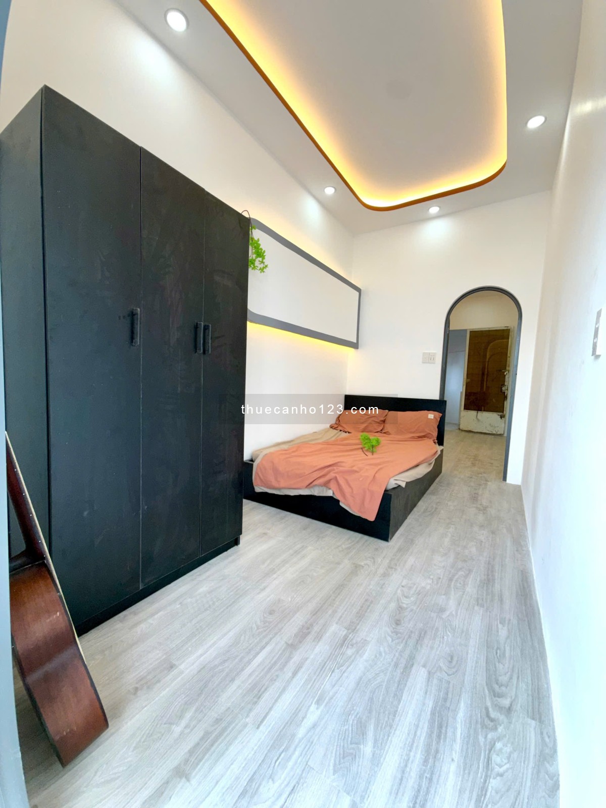 Cho thuê căn hộ 2 phòng ngủ Hoàng Sa, Tân Bình gần Đại học Văn Hiến, Đại học Mở, Học viện Hành chính