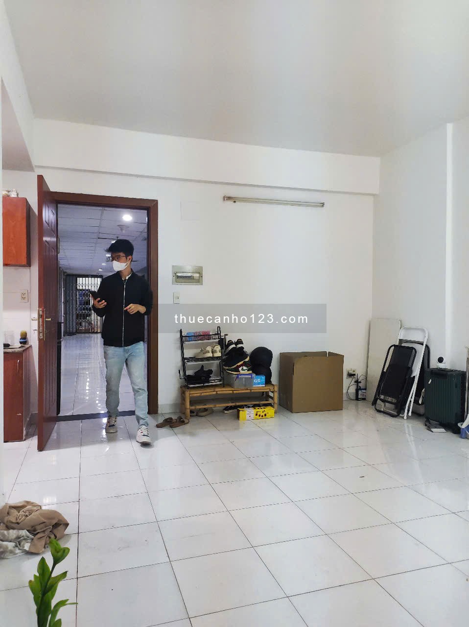 Chung cư Sài Gòn Tower, Thoại Ngọc Hầu, TP: 65m2, 2p ngủ, 2wc 8tr/th