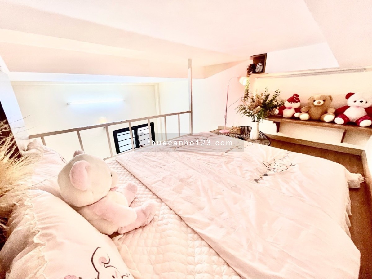 Căn hộ mini có gác - giếng trời siêu thoáng mát CMT8 Q.10 - Vào là ở ngay