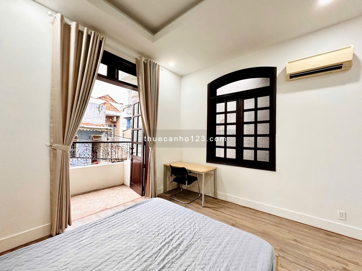 Studio dạng 1 Pn tách bếp, ban công, nhiều ánh sáng, full nội thất, sofa riêng,gần Bạch Đằng,PN,Q1,3