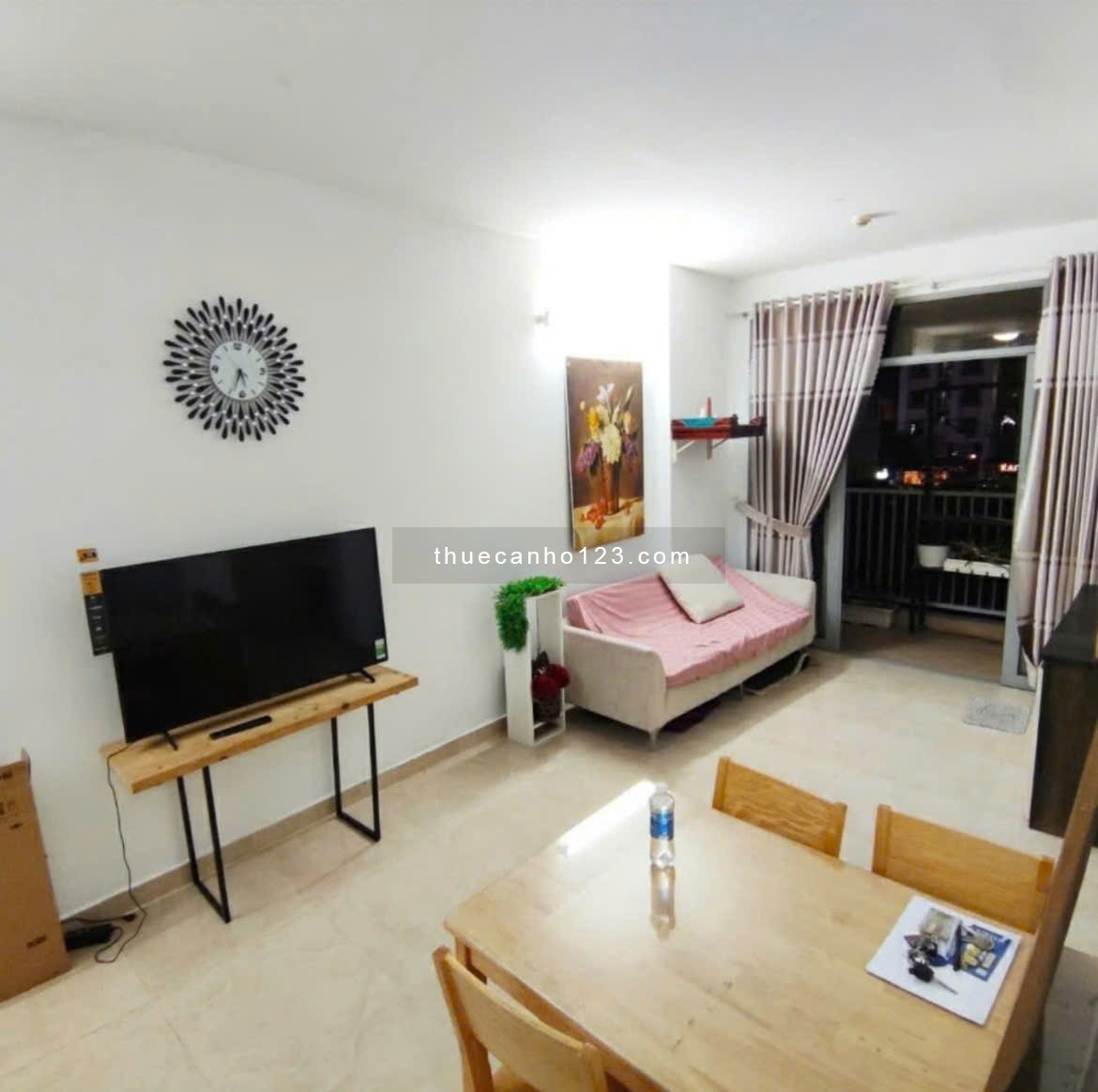 Chung cư Phúc Yên, Phan Huy Ích, P15, TB, 10tr, 2PN. Nội thất.