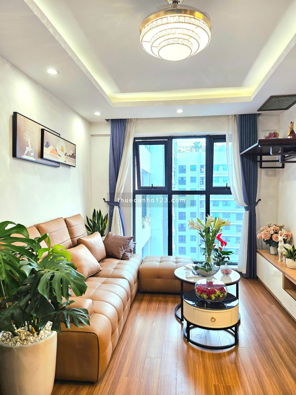 Cho thuê căn hộ Vinhomes Gadenia-Hàm Nghi 2 Phòng Ngủ, 2 WC 79m2 Đầy đủ nôi thất, Giá 16 Triệu/tháng