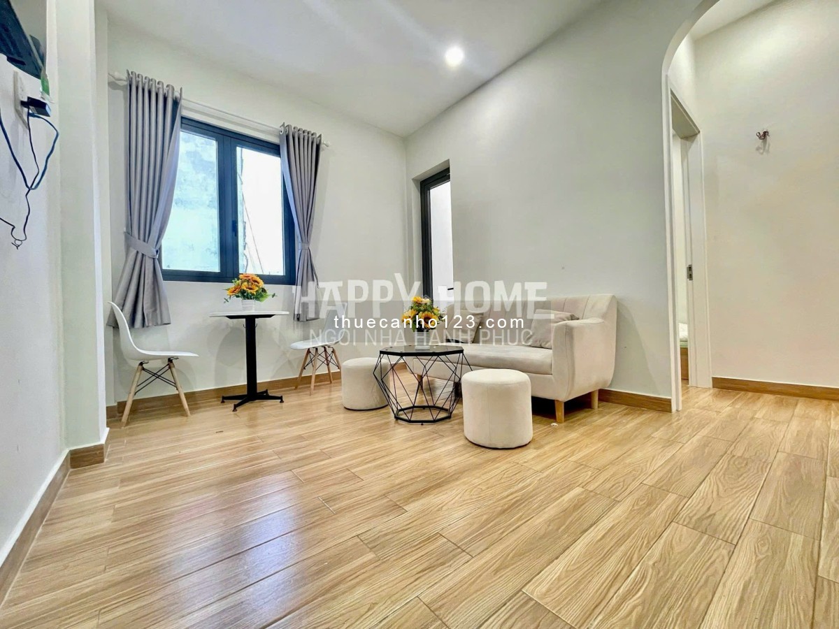 Cho thuê căn hộ 1 phòng ngủ – Máy giặt riêng, ban công – Quận 10 gần Vạn Hạnh Mall, Đại học UEH.