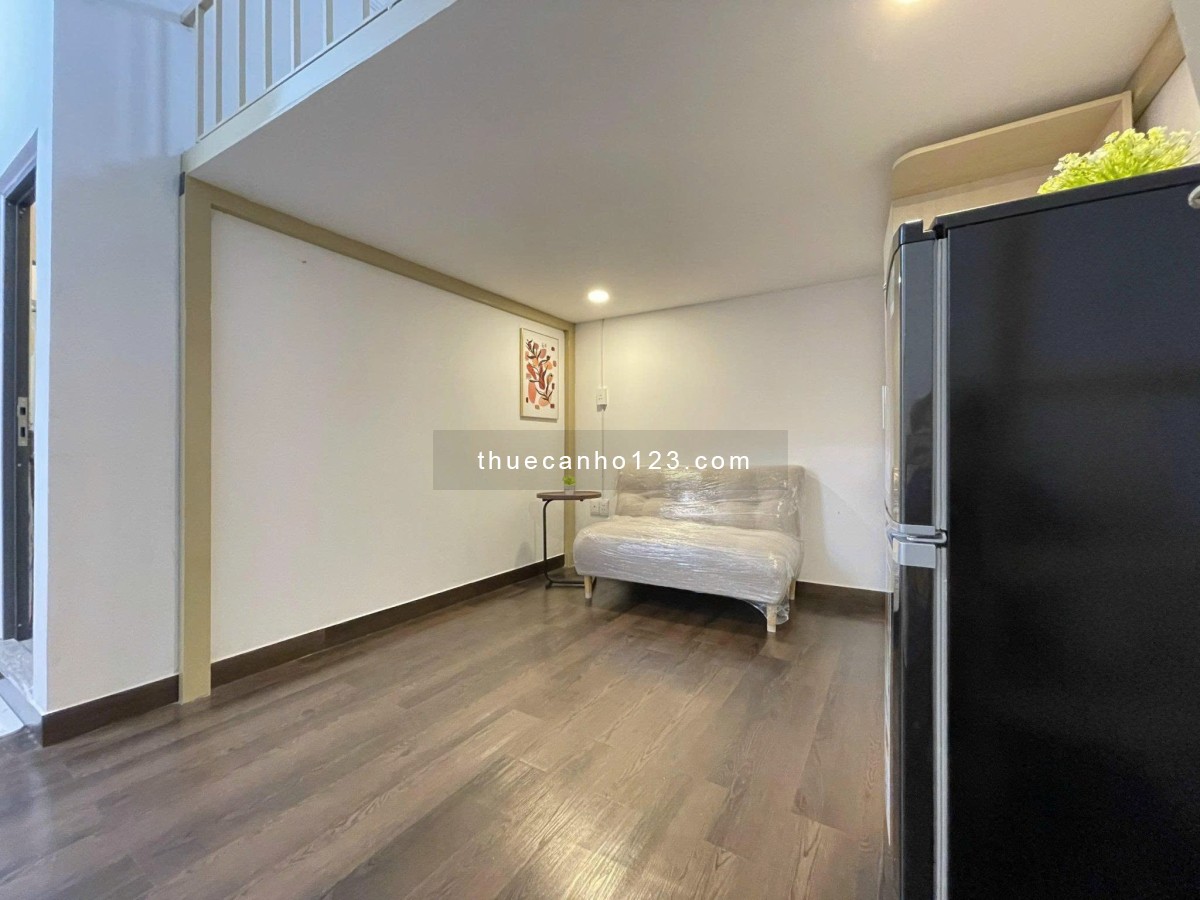 Cho thuê Duplex/Gác ở Tân Định quận 1 gần chợ Tân Định công viên Lê Văn Tám, ĐH Kinh Tế UEH, UAH