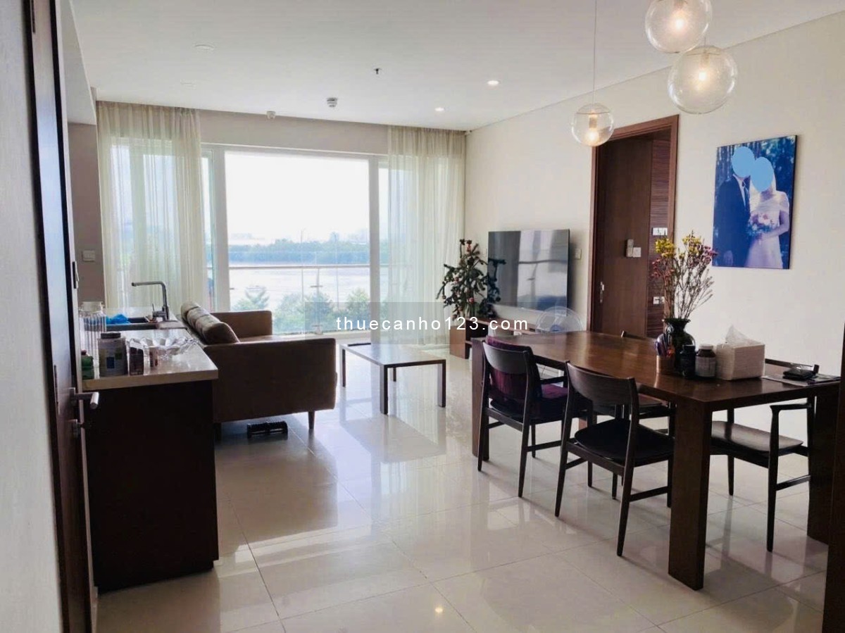 Cho thuê căn hộ cao cấp Đảo Kim Cương, Quận 2, view sông 112m²