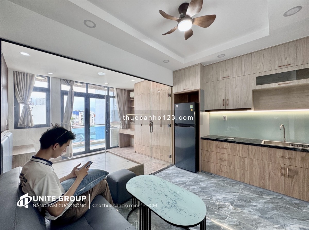 Studio cửa sổ lớn đón nắng nằm ngay Tân Quy, Q7 - Gần Phú Mỹ Hưng, Lotte, RMIT, TDTU, UFM