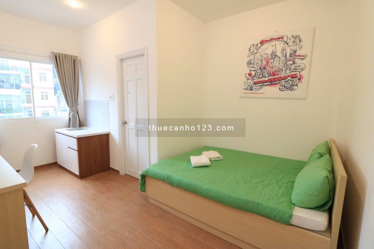 Cho thuê căn hộ Quận 3 giá rẻ ngay đường Pasteur, gần Hồ Con Rùa, Trương Định, Dinh Độc Lập