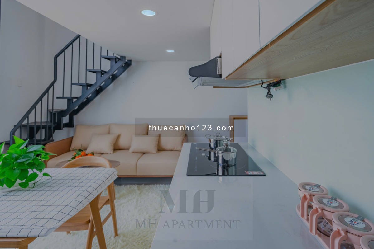 Căn hộ Quận 7 - Duplex full nội thất, ban công lớn - Gần RMIT, Lotte, Crescent Mall, Sunrise, Him La