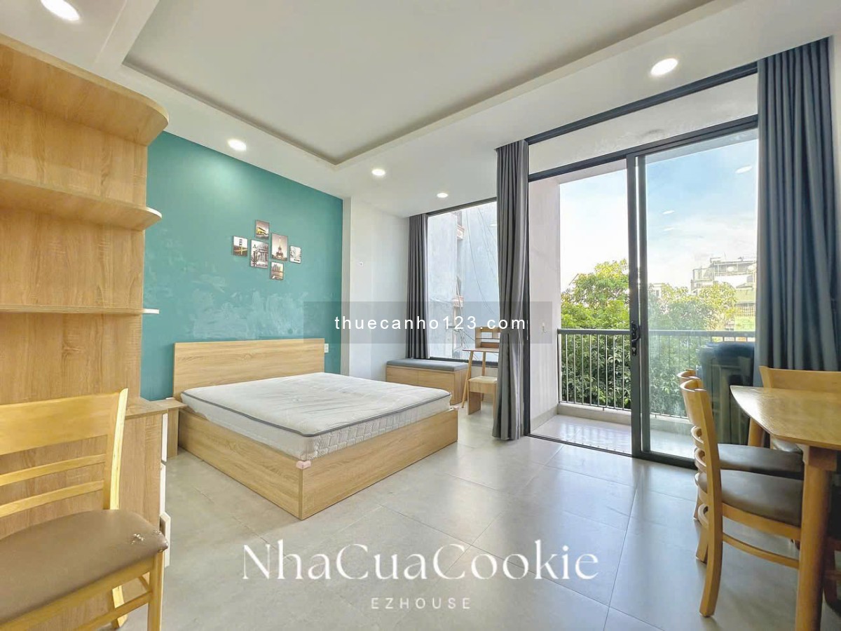 Cho thuê căn hộ cao cấp đầy đủ nội thất gần sân bay Tân Sơn Nhất - CV Hoàng Văn Thụ - quận Tân Bình