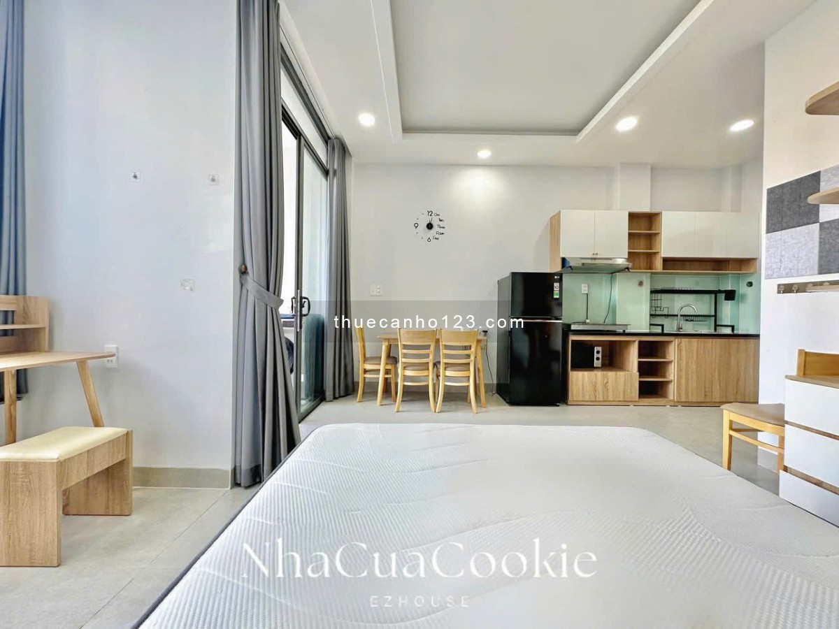 Cho thuê căn hộ cao cấp đầy đủ nội thất gần sân bay Tân Sơn Nhất - CV Hoàng Văn Thụ - quận Tân Bình