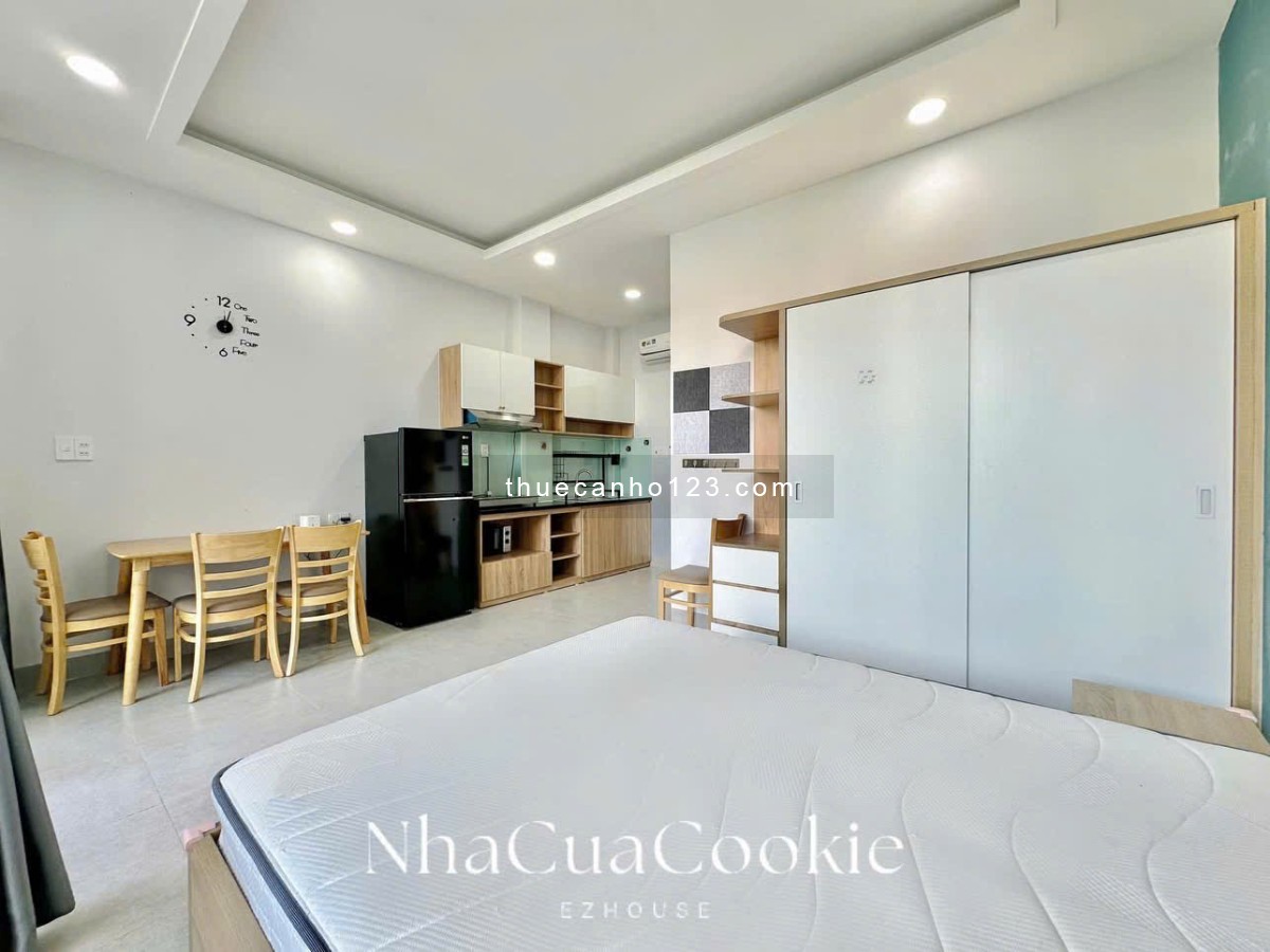 Cho thuê căn hộ cao cấp đầy đủ nội thất gần sân bay Tân Sơn Nhất - CV Hoàng Văn Thụ - quận Tân Bình