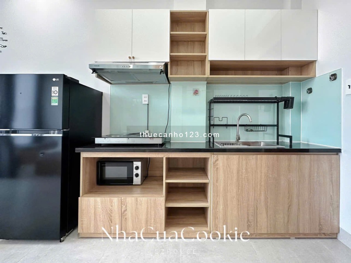 Cho thuê căn hộ cao cấp đầy đủ nội thất gần sân bay Tân Sơn Nhất - CV Hoàng Văn Thụ - quận Tân Bình