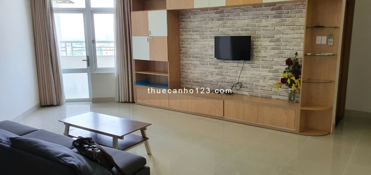 Cho thuê căn Hộ HIM LAM - Chợ Lớn Quận 6, 102m2, 2pn 2wc, Full Nt, giá 14tr, Lh 0933481089