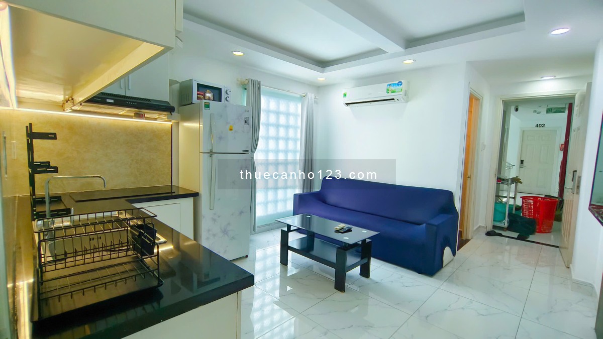 Căn hộ 1 phòng ngủ, gần Phan Đăng Lưu, cực đẹp, sang trọng, tràn ngập ánh sáng