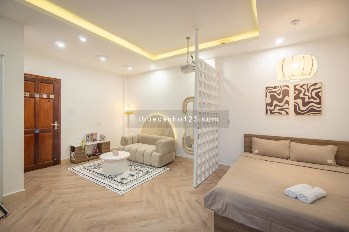 Căn Hô 45m2 Ngay Trung Tâm Bình Thạnh Giáp Quận 1, Thang Máy, Máy Giặt Riêng, View Landmark 81