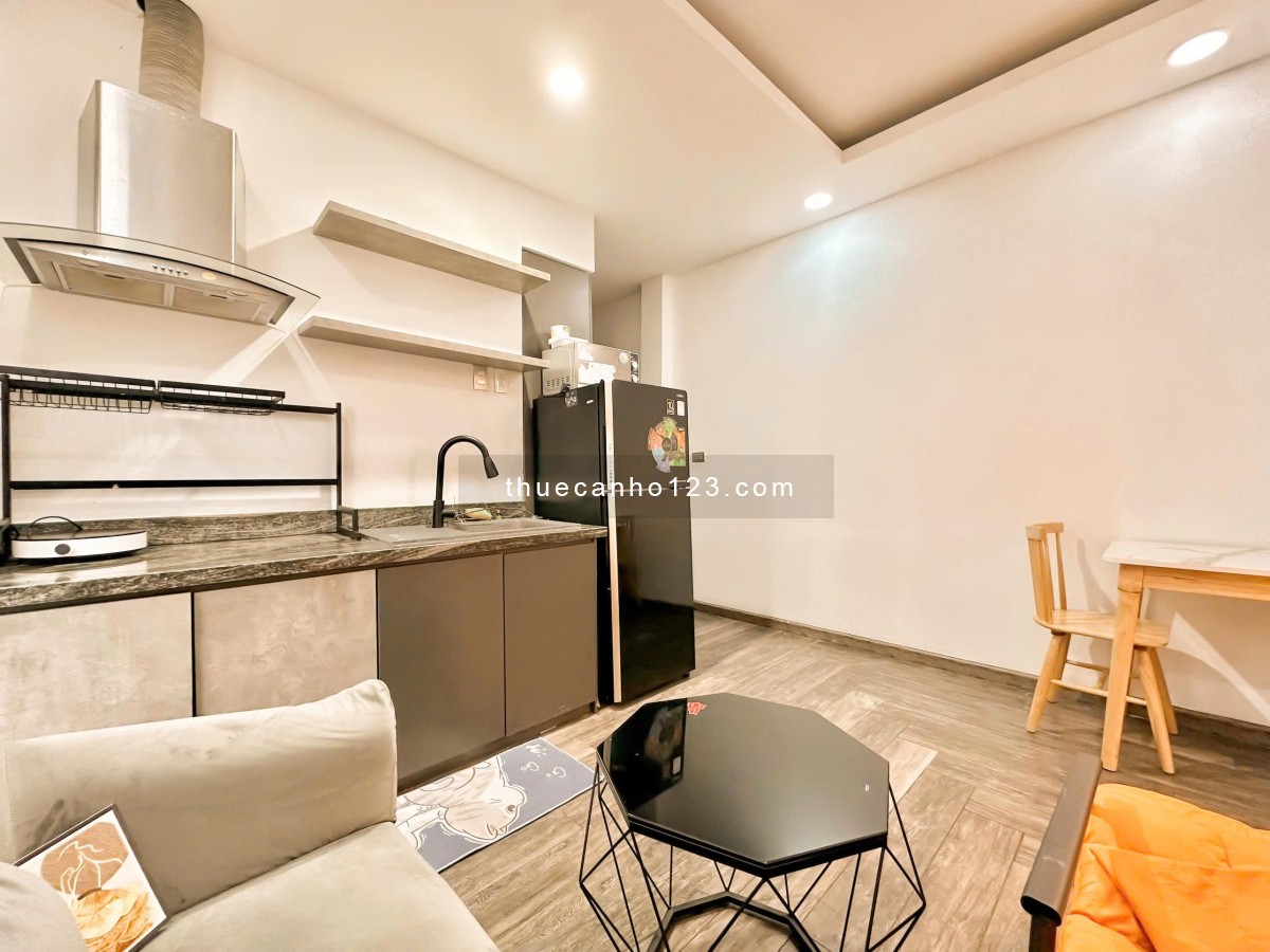 Căn Hộ 1PN 45m2 Sát Bên Bason, Máy Giặt Riêng, Full Nội Thất, Landmark 81, Bờ Kè Hoàng Sa