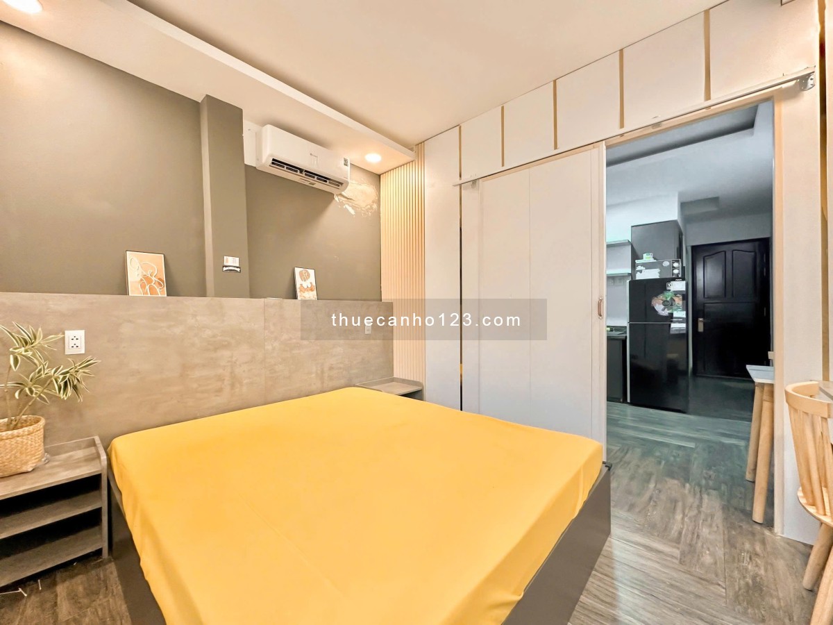 Căn Hộ 1PN 45m2 Sát Bên Bason, Máy Giặt Riêng, Full Nội Thất, Landmark 81, Bờ Kè Hoàng Sa