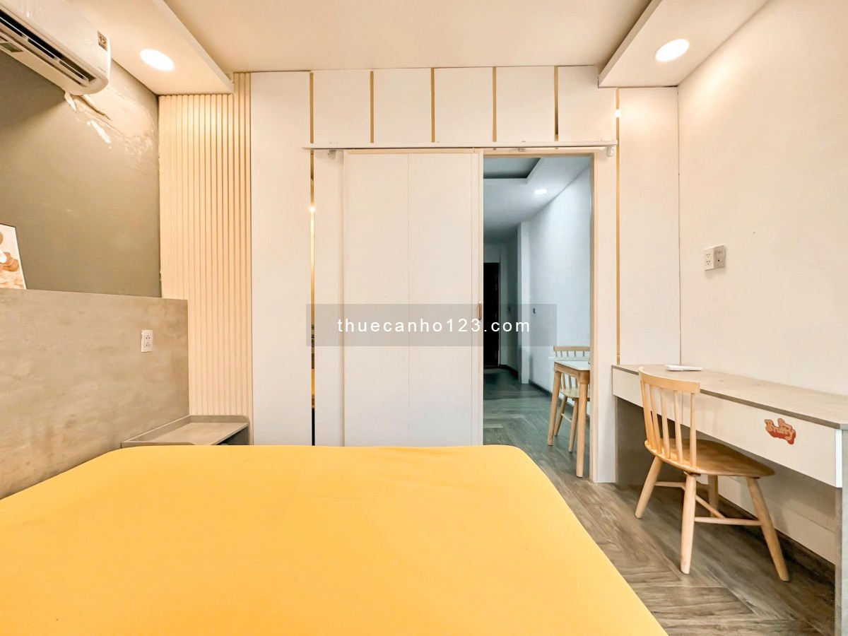 Căn Hộ 1PN 45m2 Sát Bên Bason, Máy Giặt Riêng, Full Nội Thất, Landmark 81, Bờ Kè Hoàng Sa