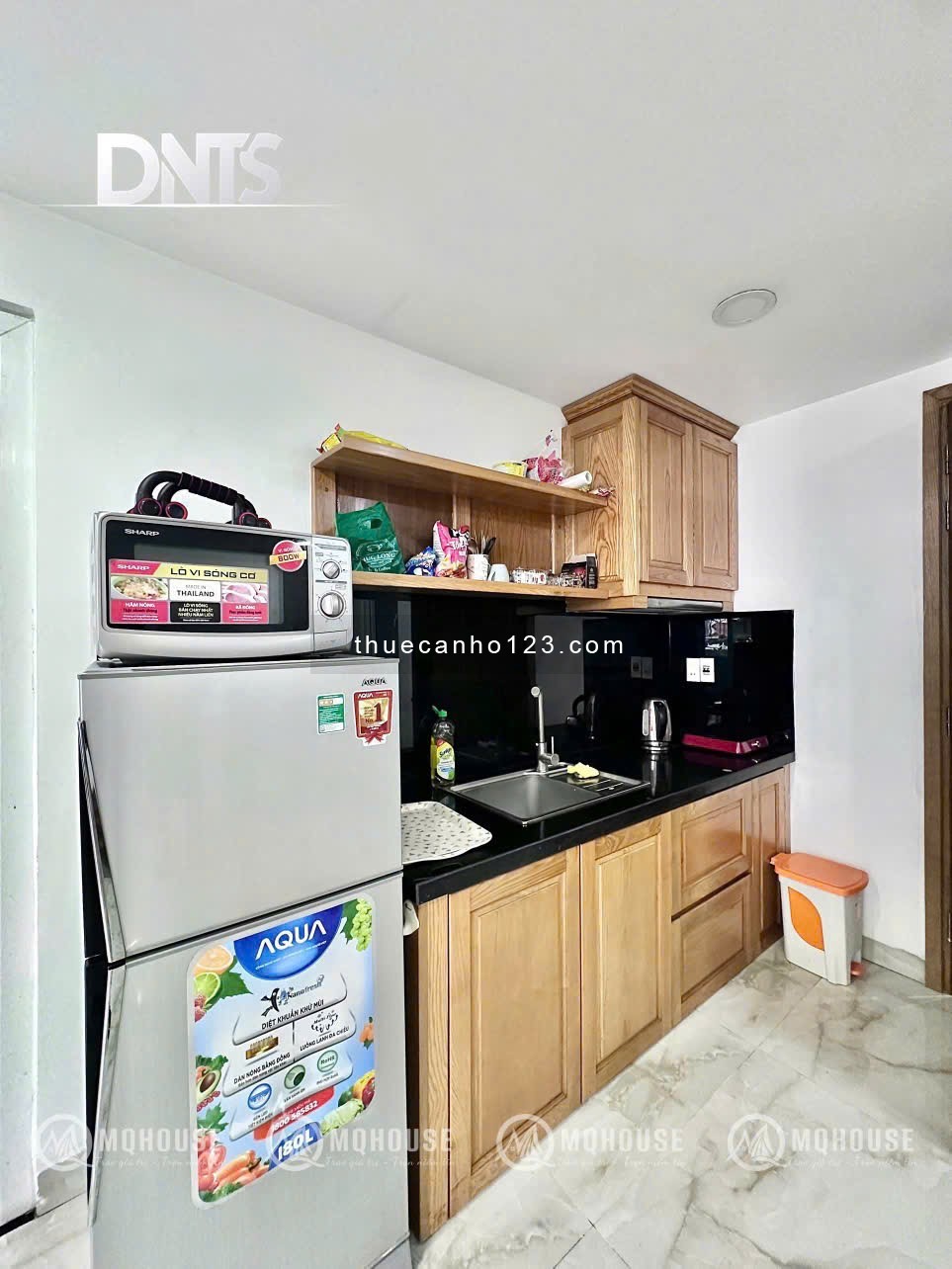 Căn Hộ Cao Cấp Đối Diện Landmark 81_Thang Máy, Bảo Vệ, Hầm Xe_Studio 45m2_Balcony/Cửa Sổ Trời