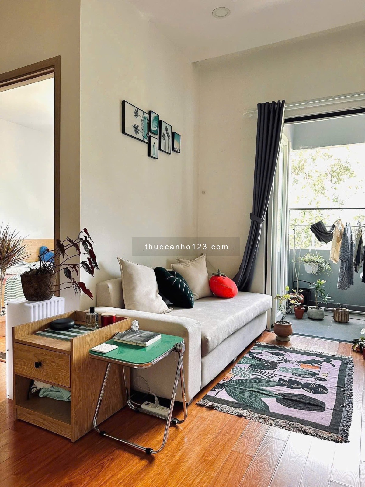 Chung cư Phan Xích Long, Phú Nhuận: 70m2-2p ngủ, Nhà Mới, 12tr/th