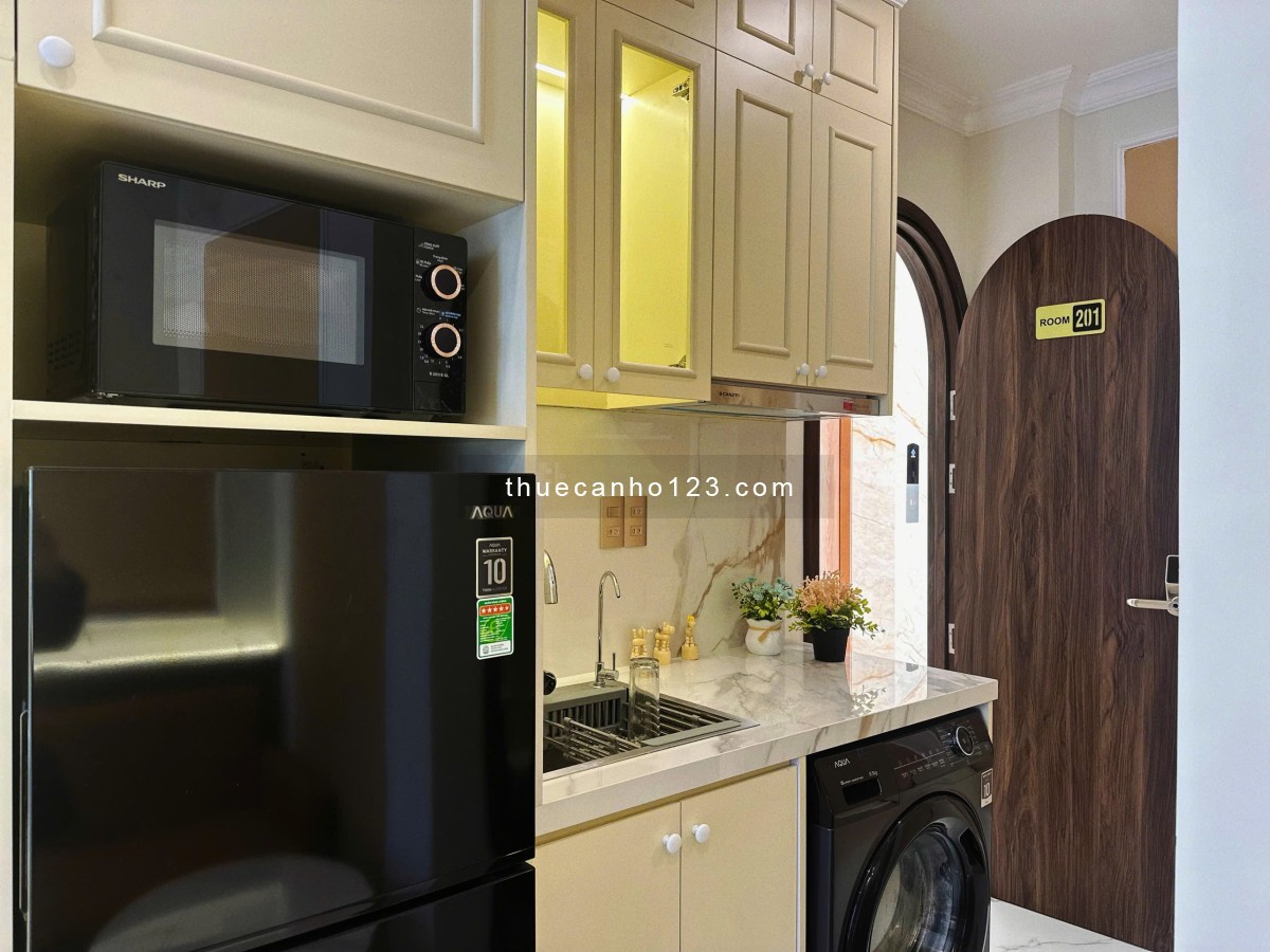 Cho thuê phòng full nội thất – Mới khai trương tại Quận 3 giáp Phú Nhuận, gần ĐH Sư Phạm