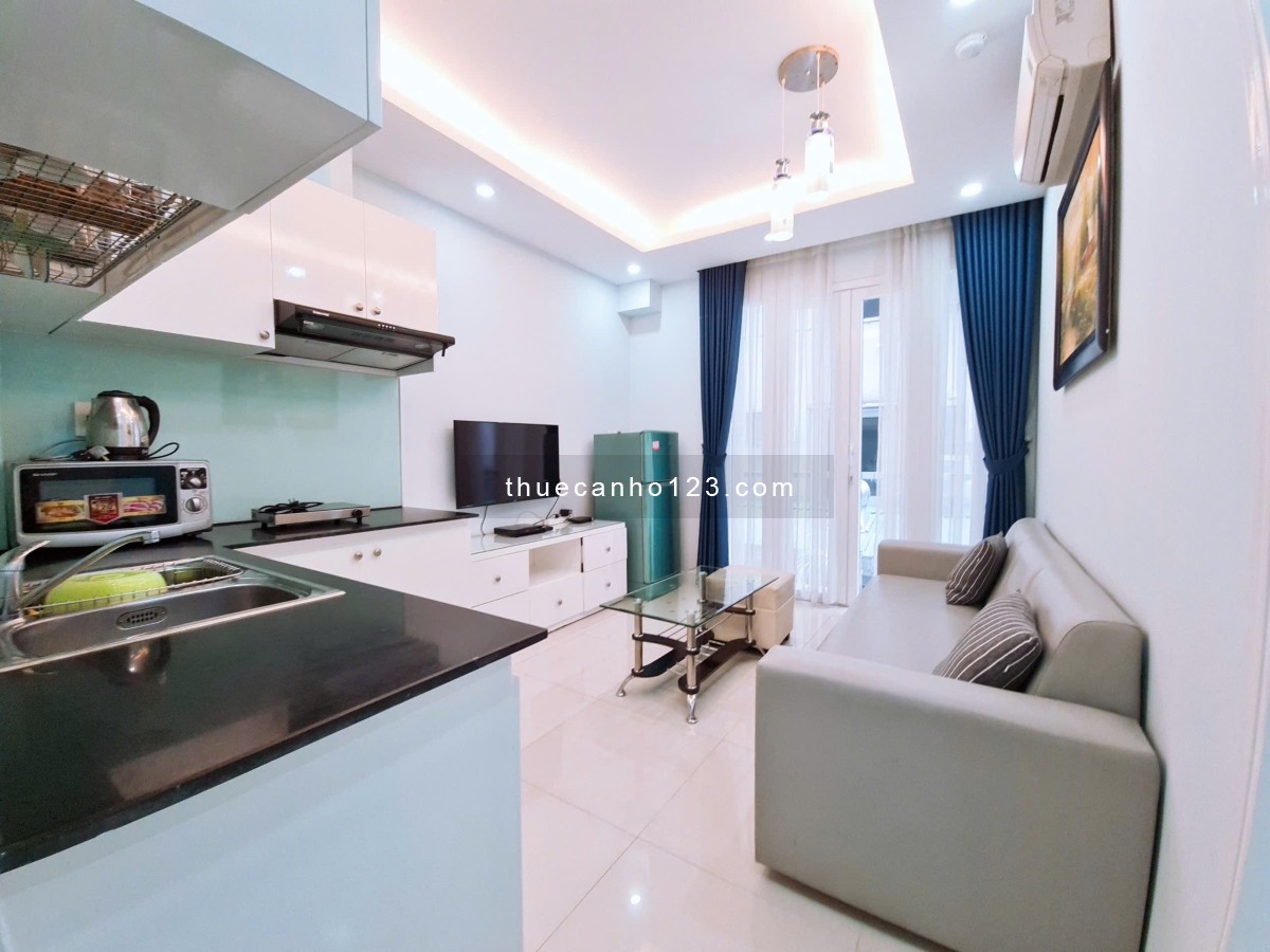 Căn hộ 1PN full nt cửa sổ lớn ngay khu phố Hưng Phước 2 Q7 - gần UFM, TDTU, RMIT, Lotte, Lotte