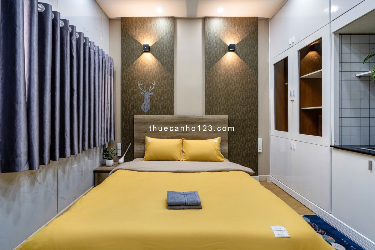 Cho thuê căn hộ nội thất mới Nguyễn Văn Thủ quận 1 ngay vòng xoay Điện Biên Phủ, gần ĐH Mở, Hoàng Sa