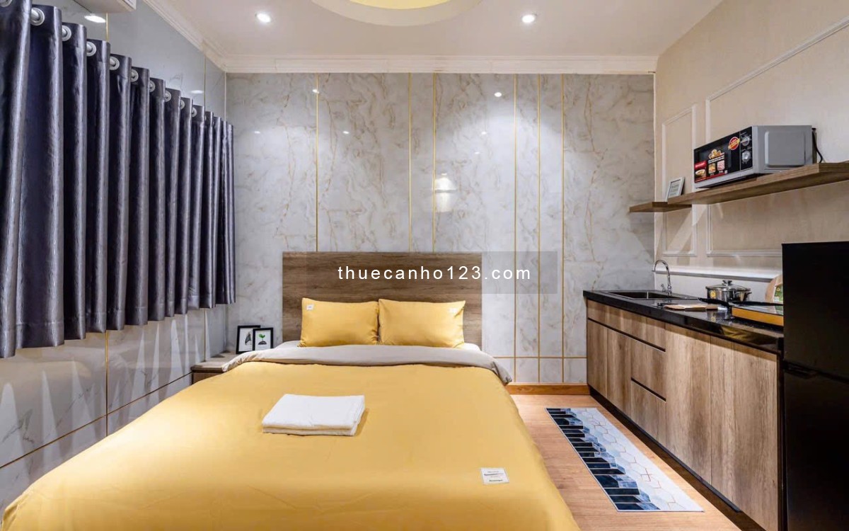 Cho thuê căn hộ nội thất mới Nguyễn Văn Thủ quận 1 ngay vòng xoay Điện Biên Phủ, gần ĐH Mở, Hoàng Sa