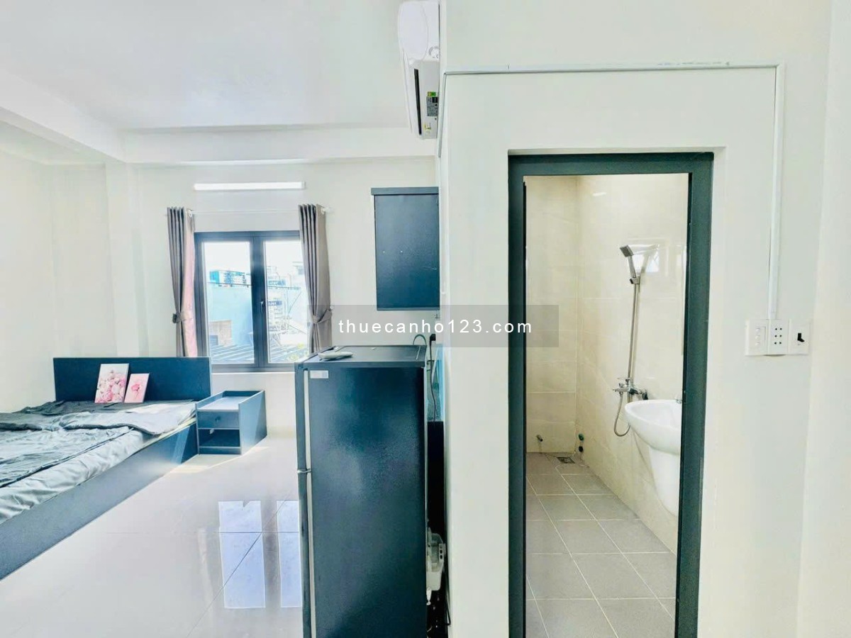 Cho thuê phòng full nội thất, cửa sổ rộng ở Ngô Đức Kế, Bình Thạnh, gần chợ Bà Chiểu - 0334998413