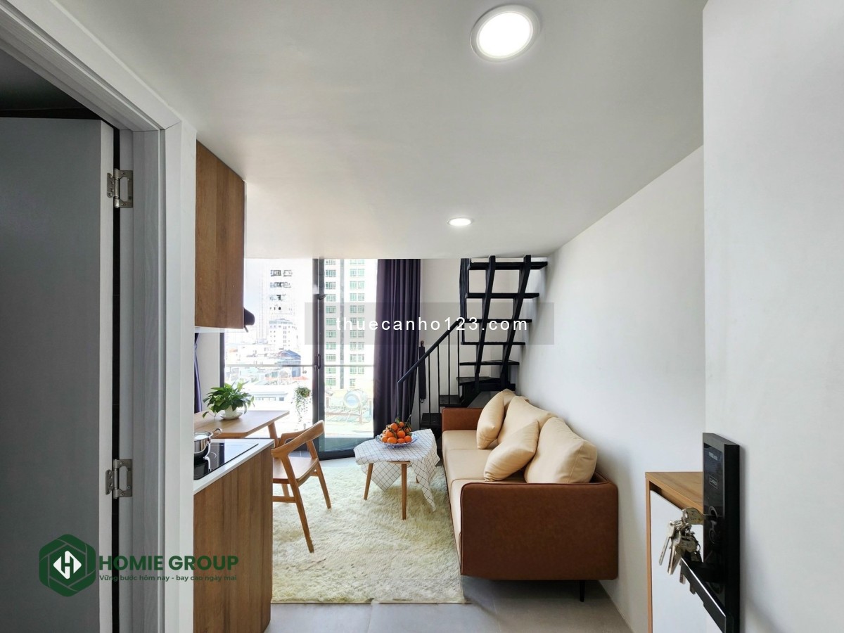 Duplex full nội thất ban công Q7 - gần UFM, TDTU, RMIT, Lotte, KCX