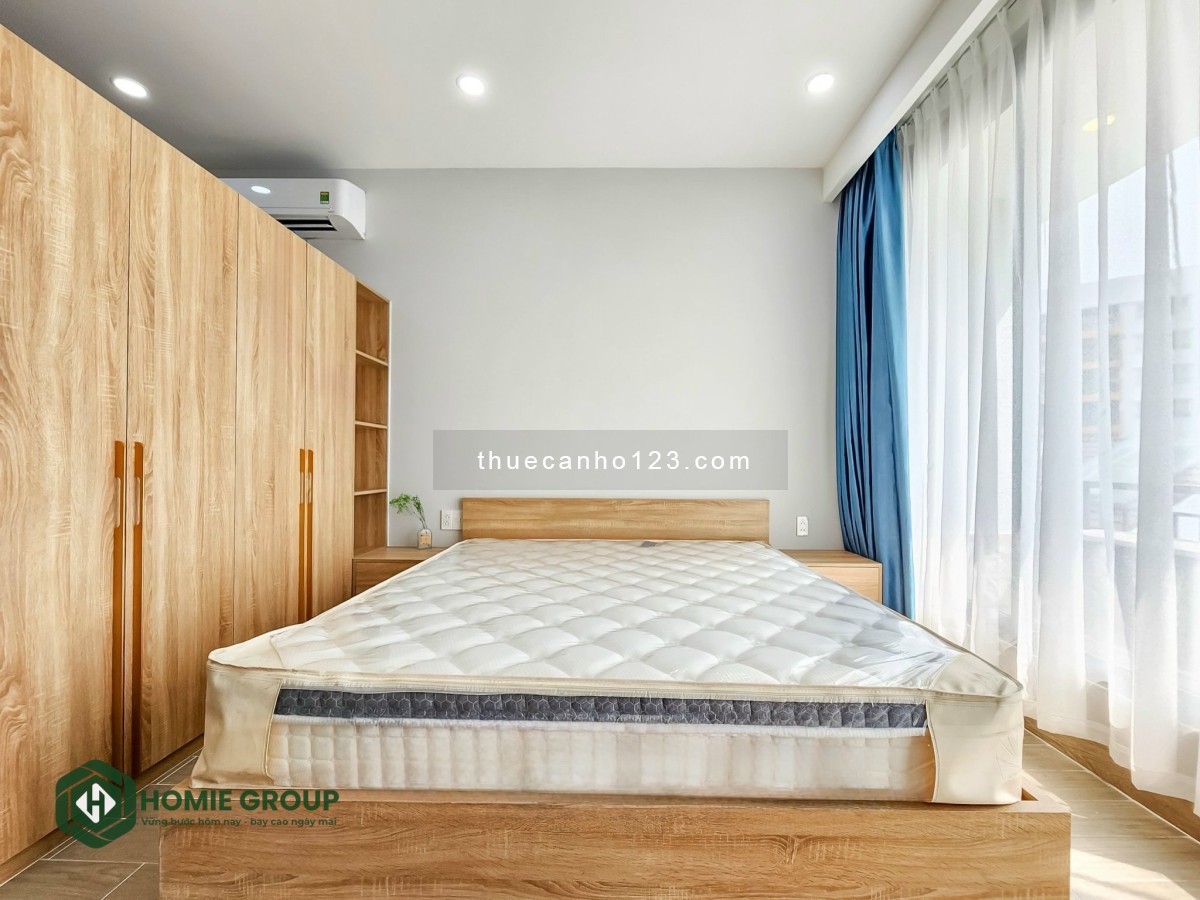 Studio ban công cao cấp, full nội thất xịn xò