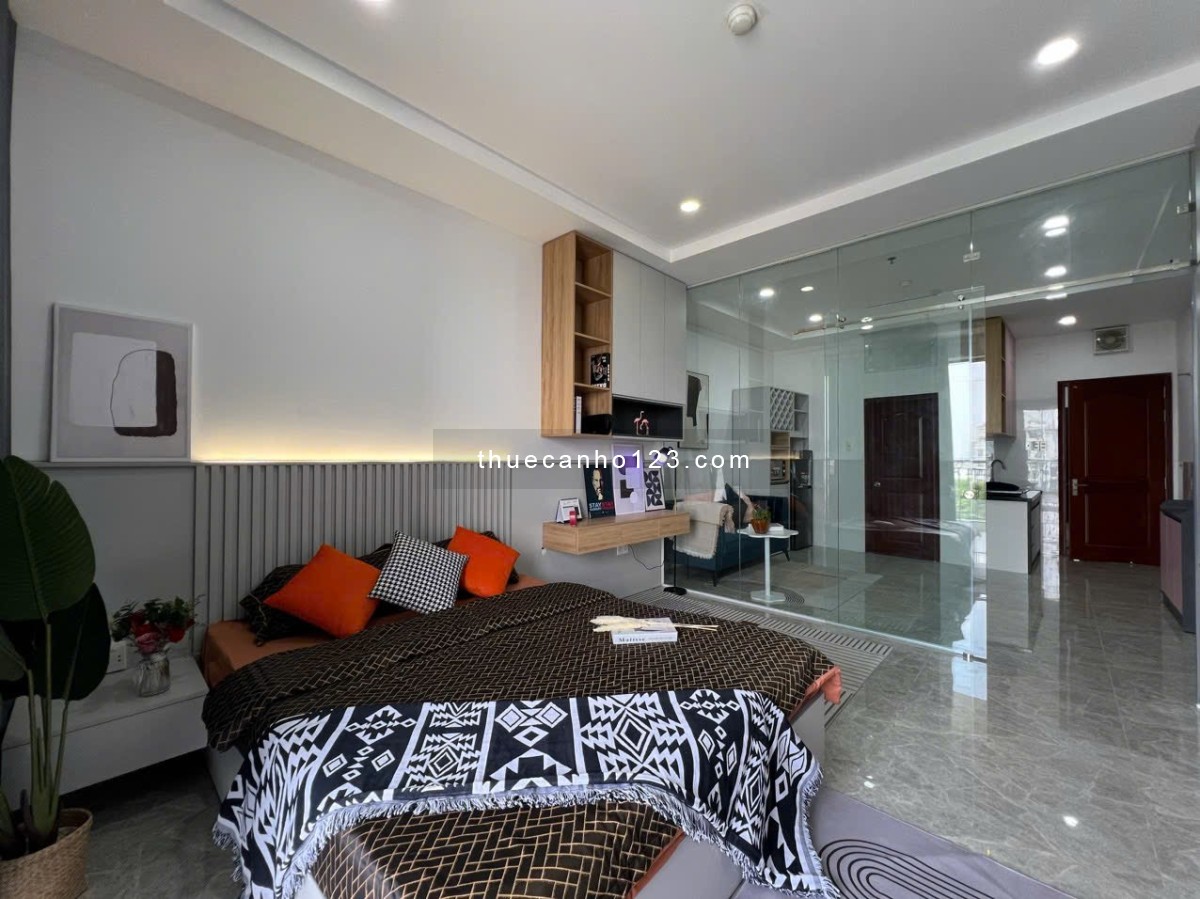 Cho thuê căn hộ 1 phòng ngủ, full nội thất, đường Trần Xuân Soạn, Quận 7