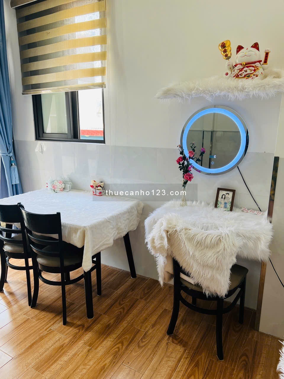 Cho thuê căn hộ Studio Ban công Q4 gần cầu Kênh Tẻ, ĐH Luật, ĐH Nguyễn Tất Thành, cầu Khánh Hội