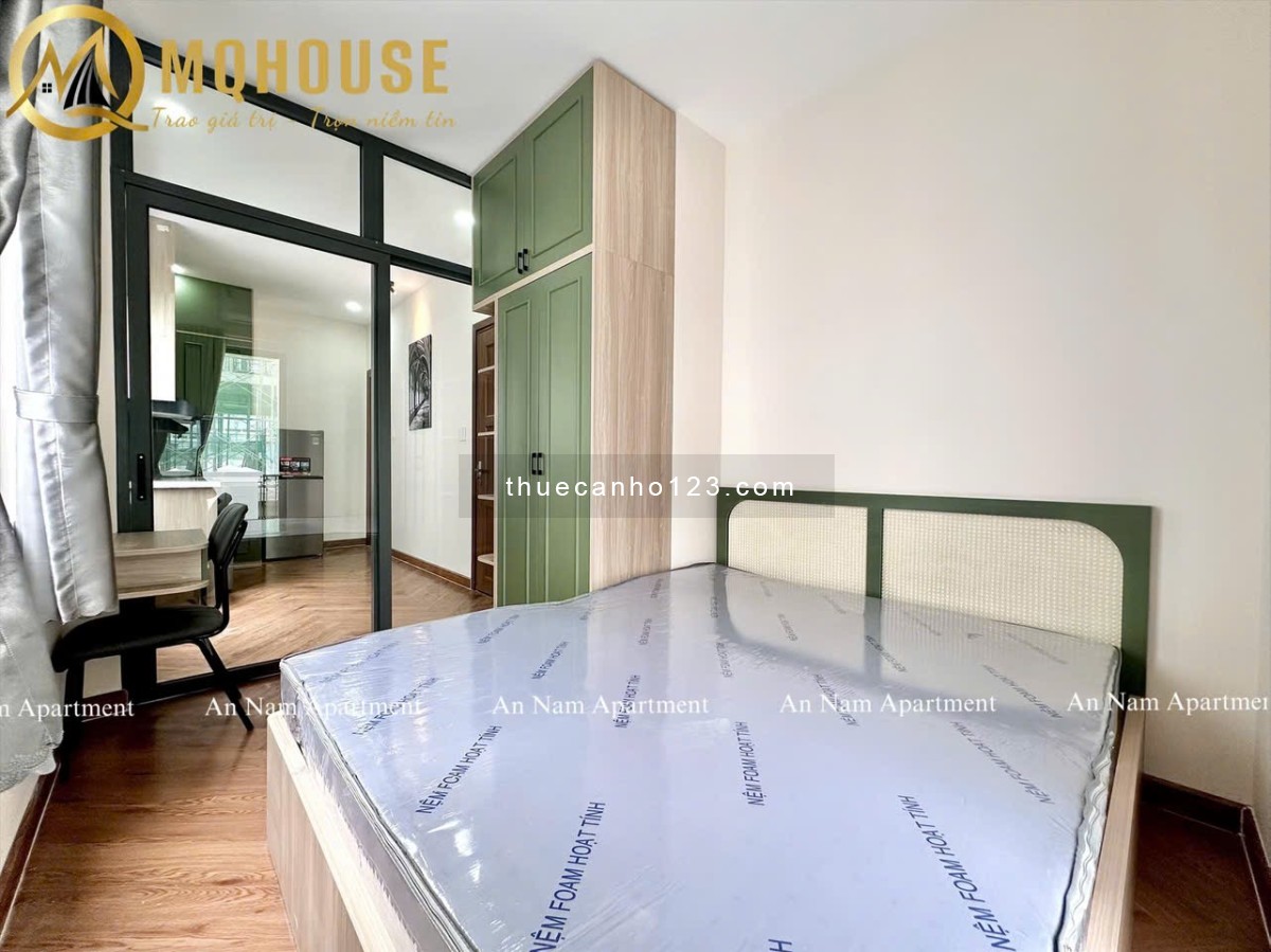 Cho thuê căn hộ 1PN full nội thất ban công, thang máy kế Q10 gần Ga Sài Gòn, ĐH Bách Khoa ĐH Kinh Tế